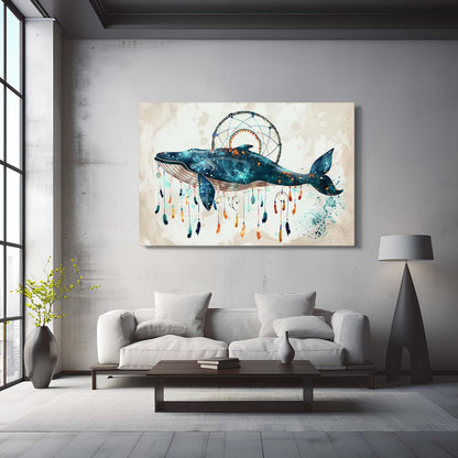 Whale Dreamcatcher Art