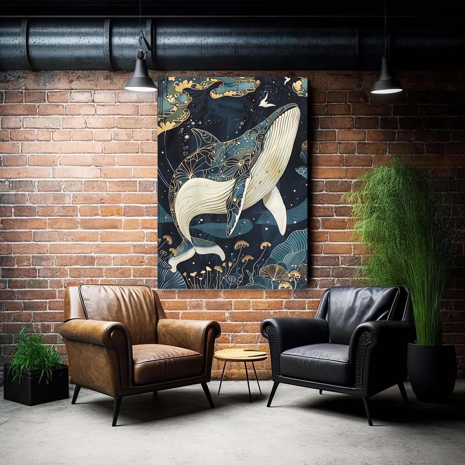 Whale Enchanted Art