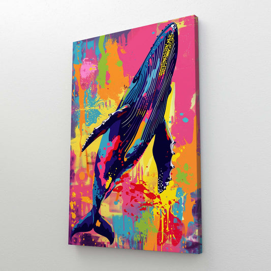 Whale Pop Art