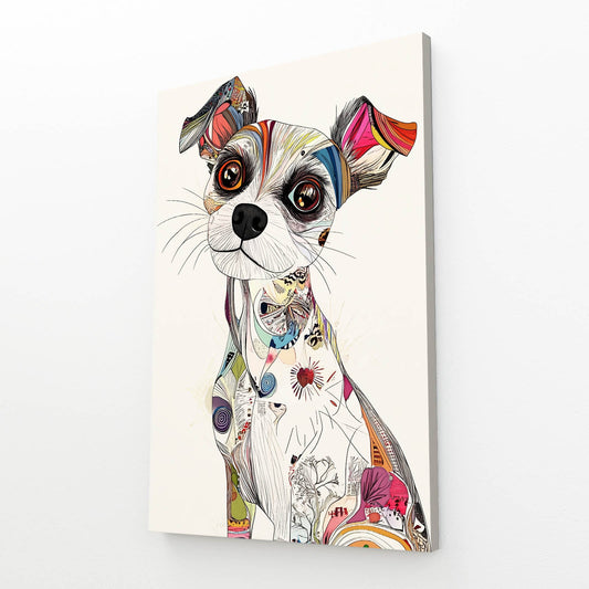 Whimsical Dog Artwork