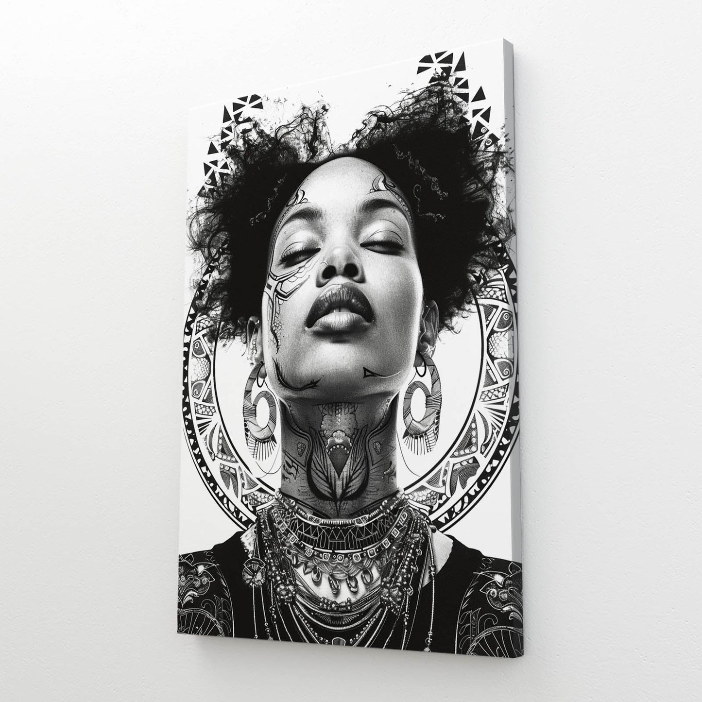 White African Wall Art