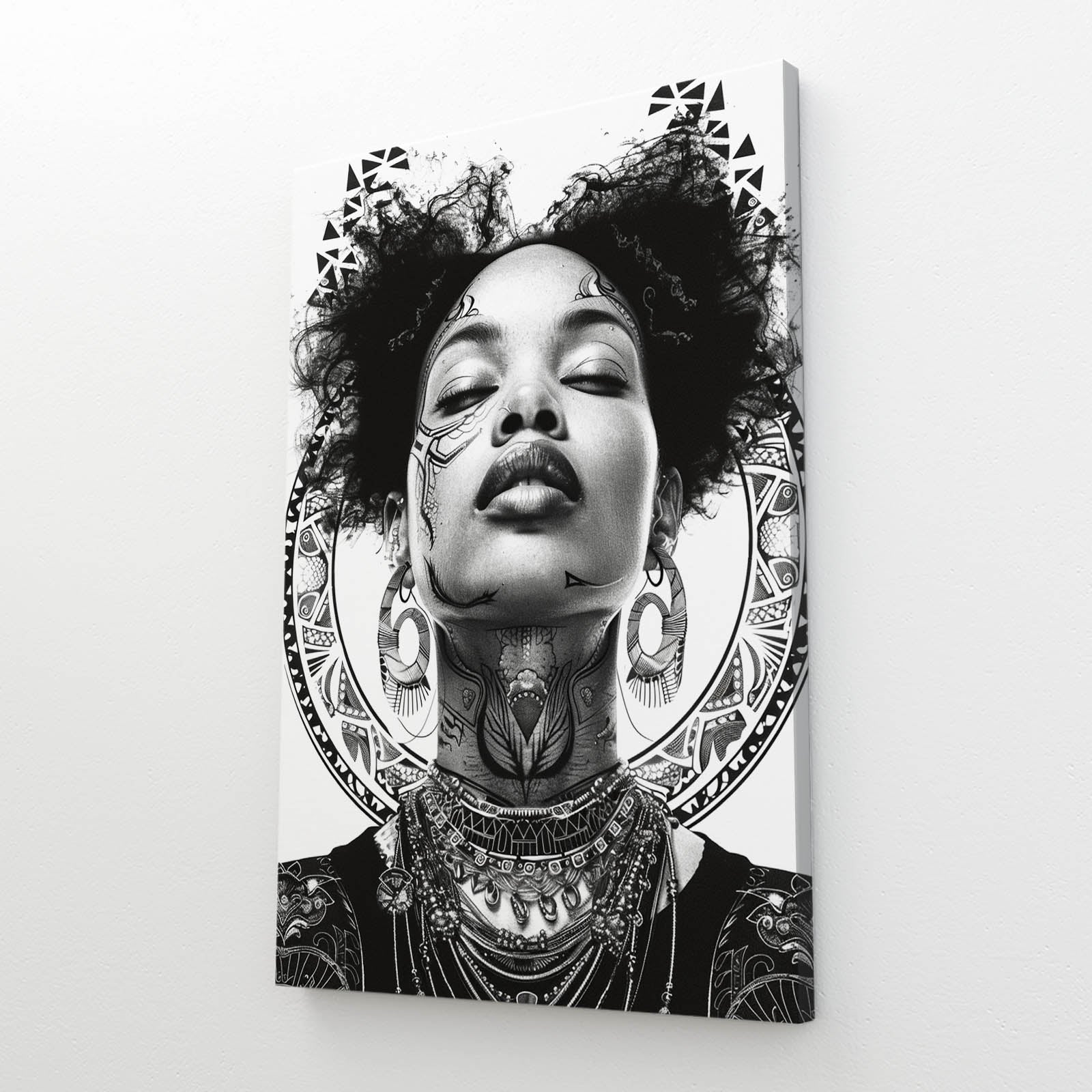 White African Wall Art