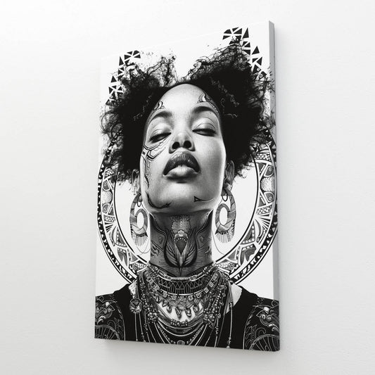 White African Wall Art