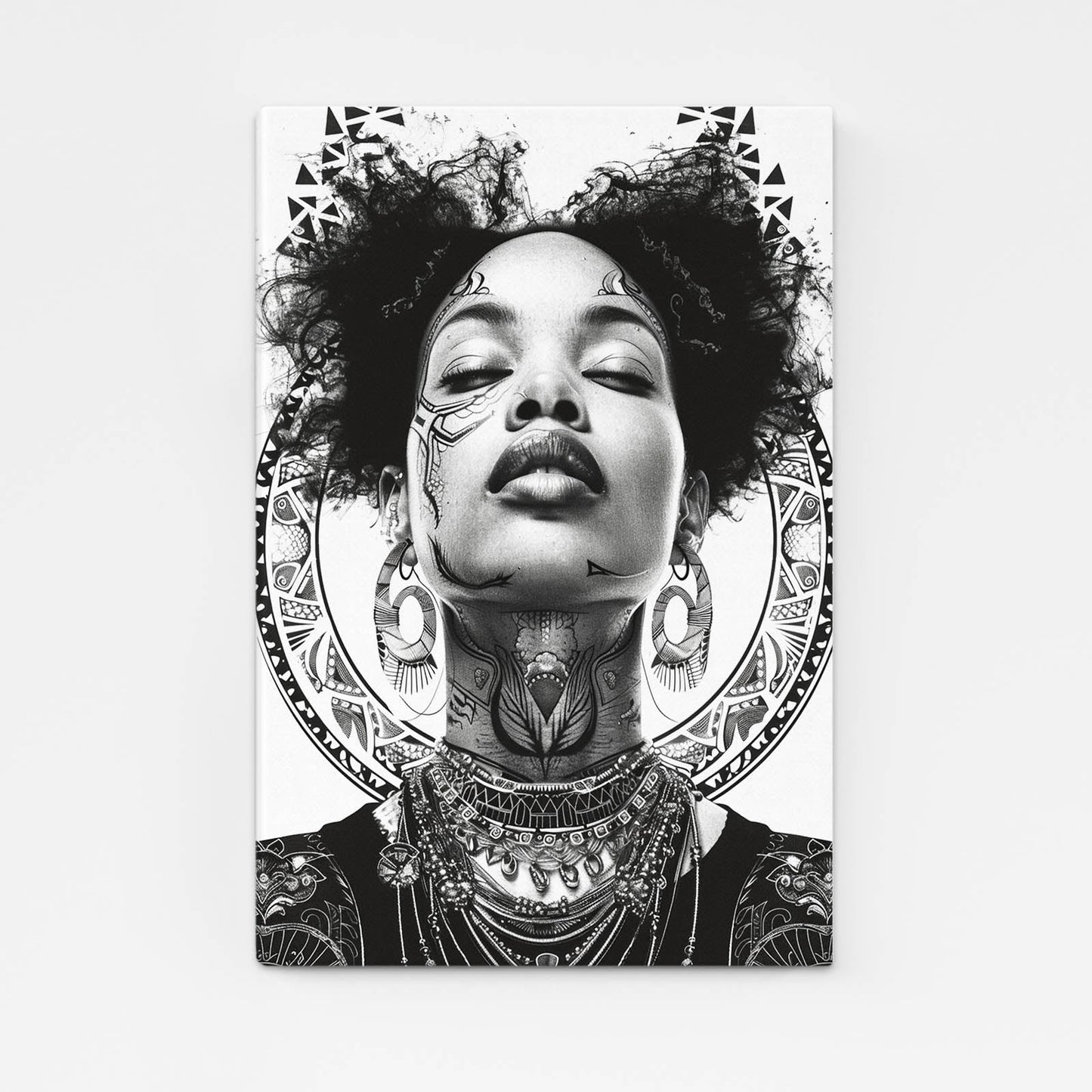 White African Wall Art