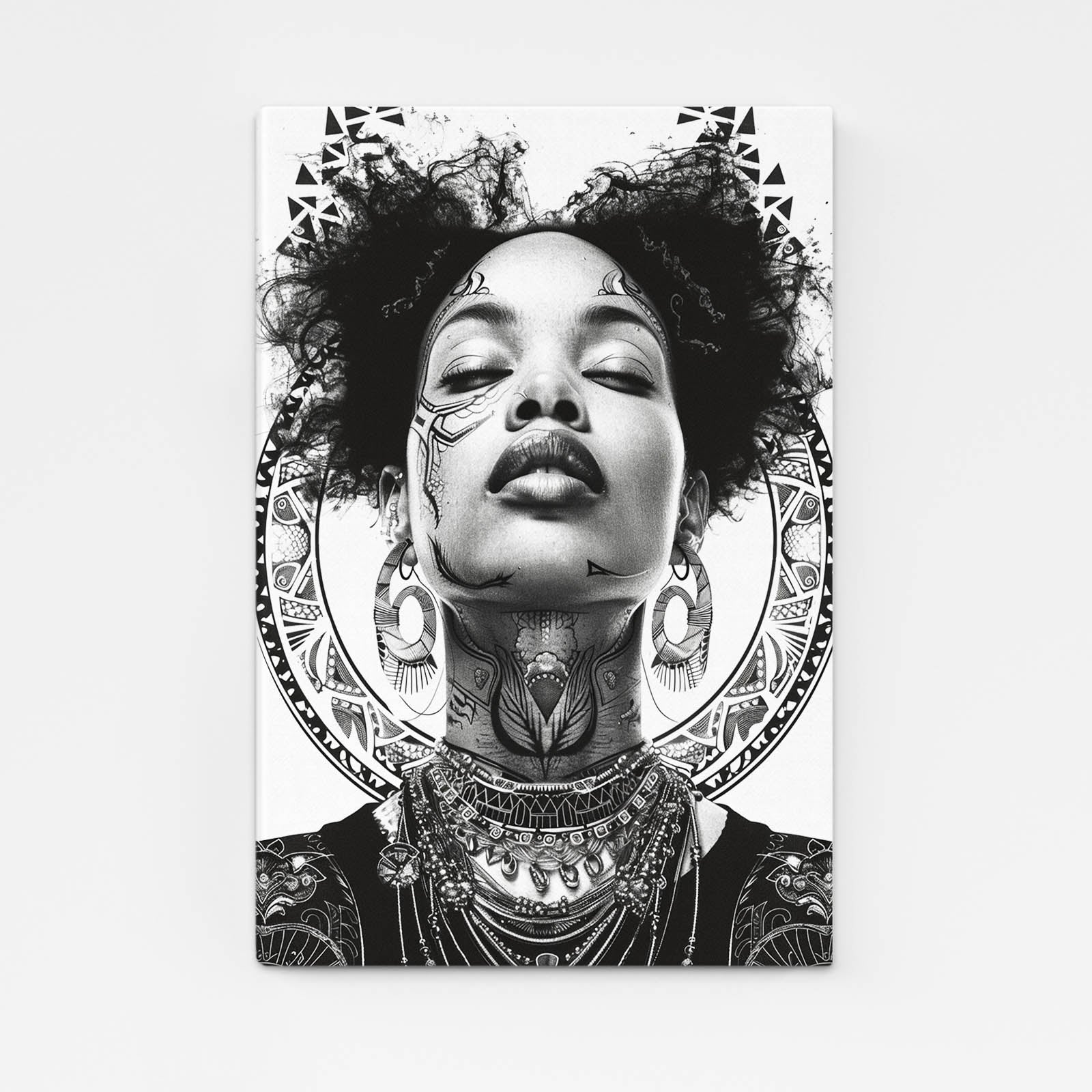 White African Wall Art