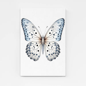 White Butterfly Wall Art