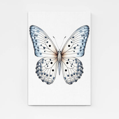 White Butterfly Wall Art