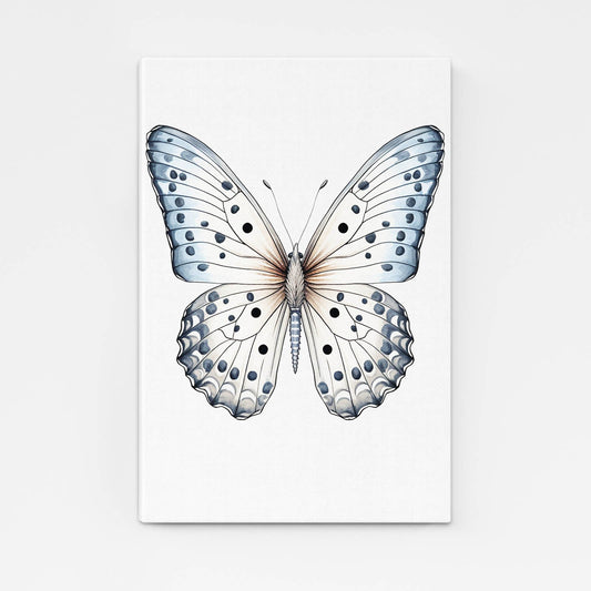 White Butterfly Wall Art