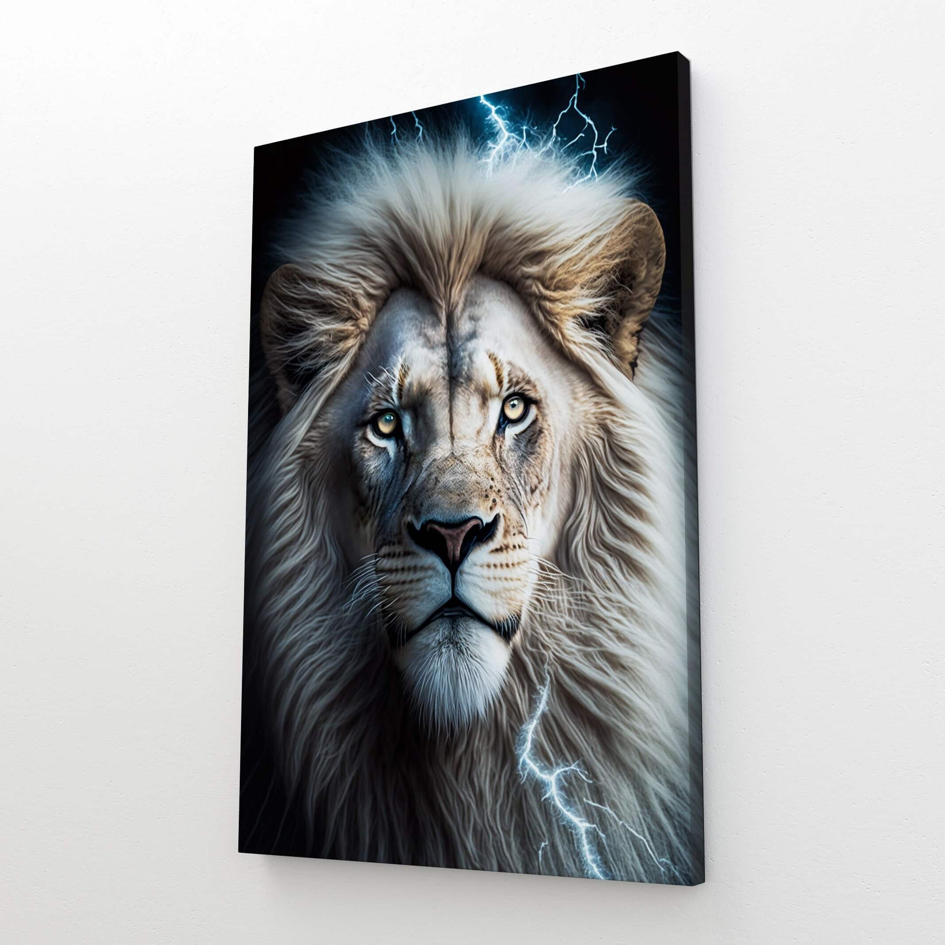 White Lion Canvas
