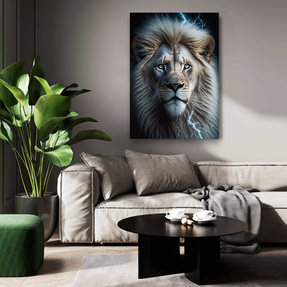 White Lion Canvas