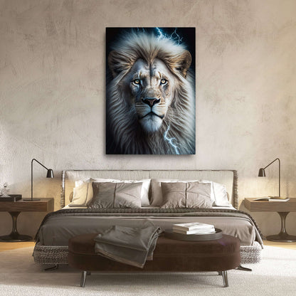 White Lion Canvas