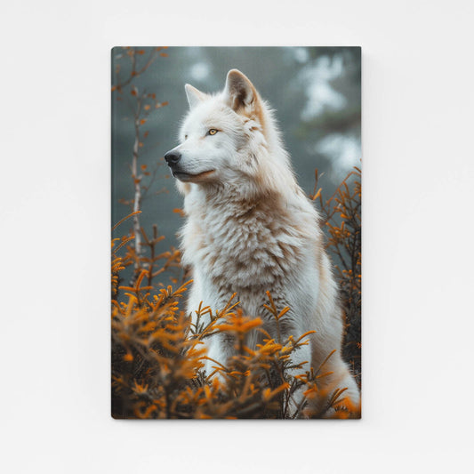 White Wolf Canvas