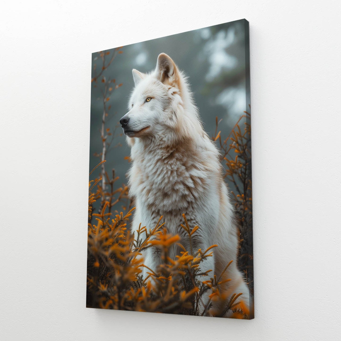 White Wolf Canvas