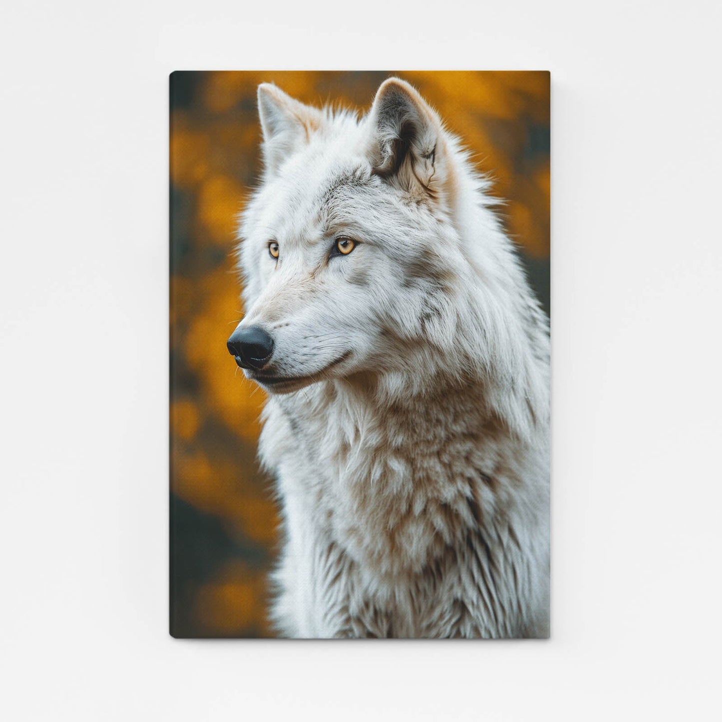 White Wolf Wall Art
