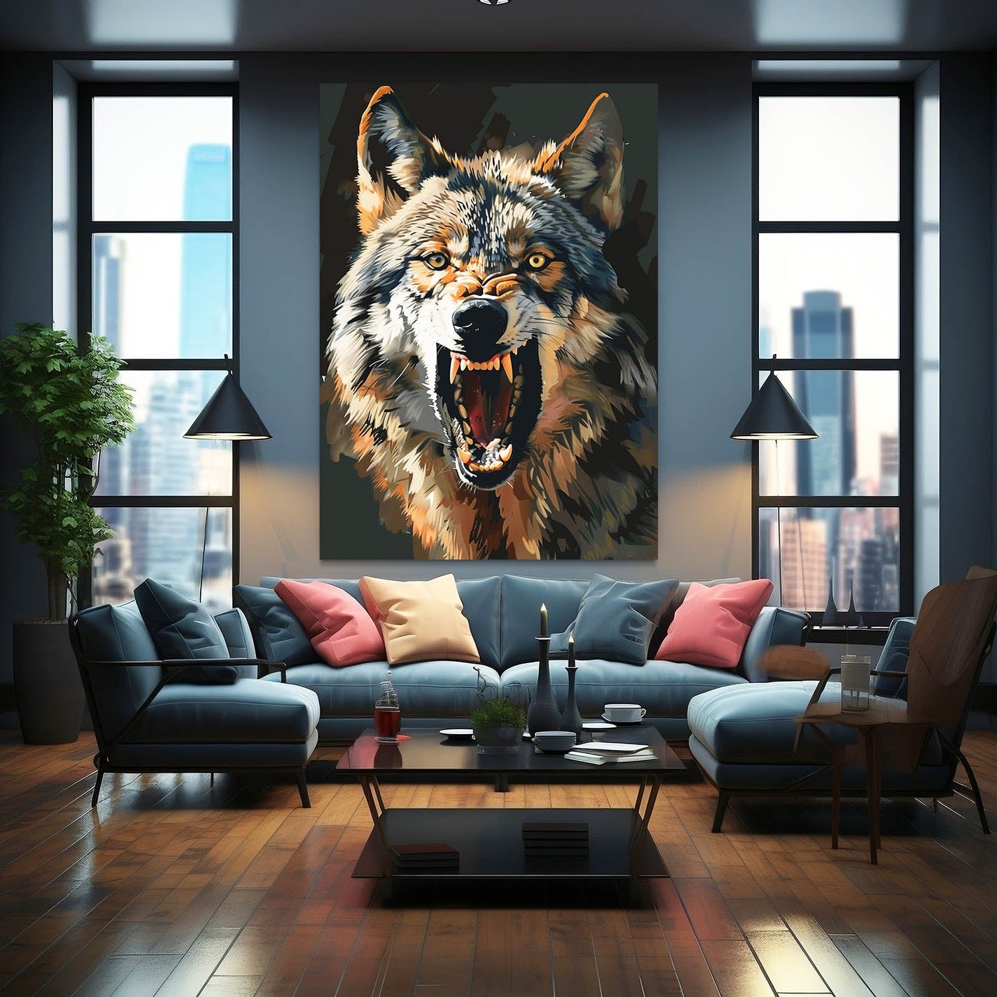 Wild Wolf Art