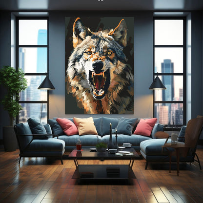 Wild Wolf Art