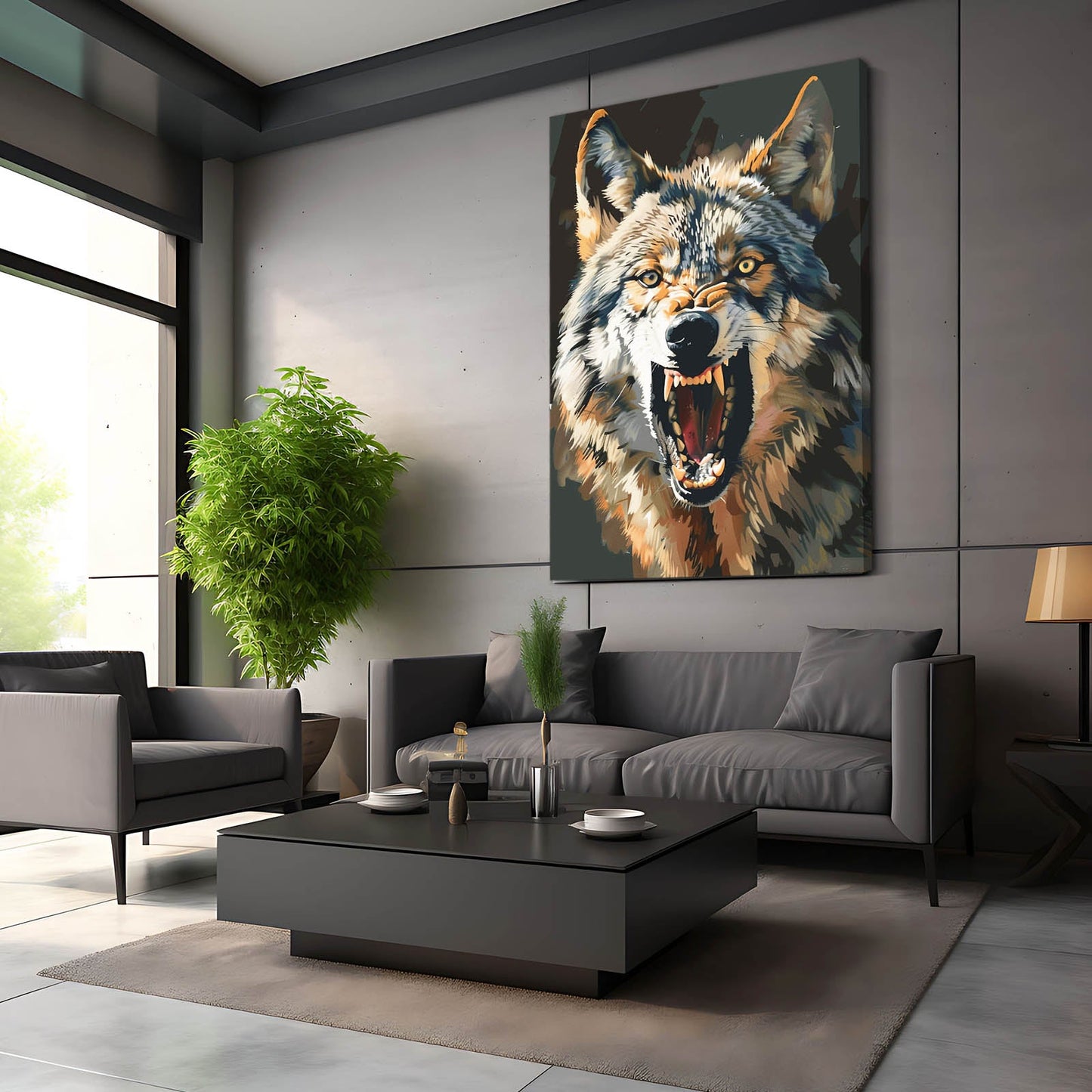 Wild Wolf Art