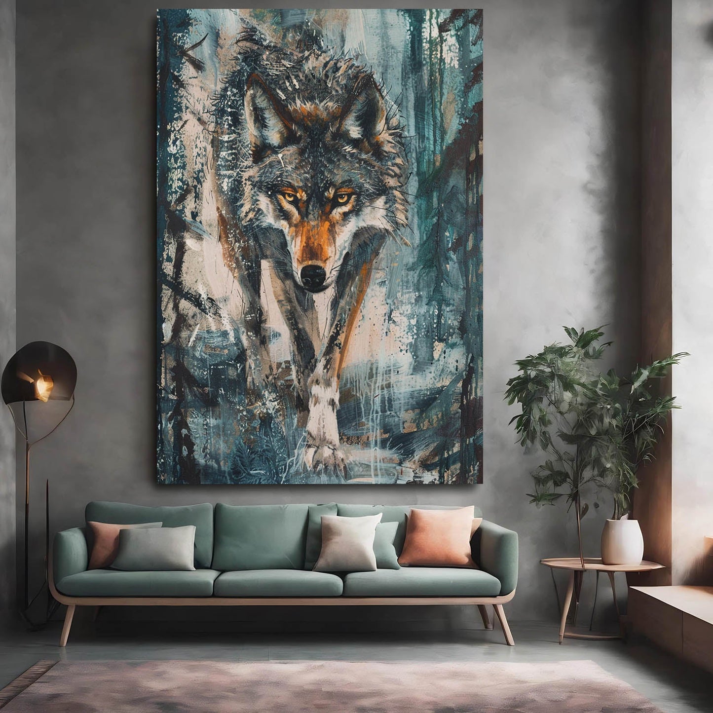 Wild Wolf Wall Art