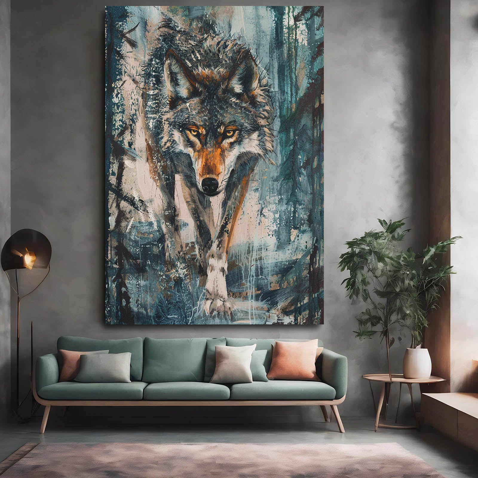 Wild Wolf Wall Art