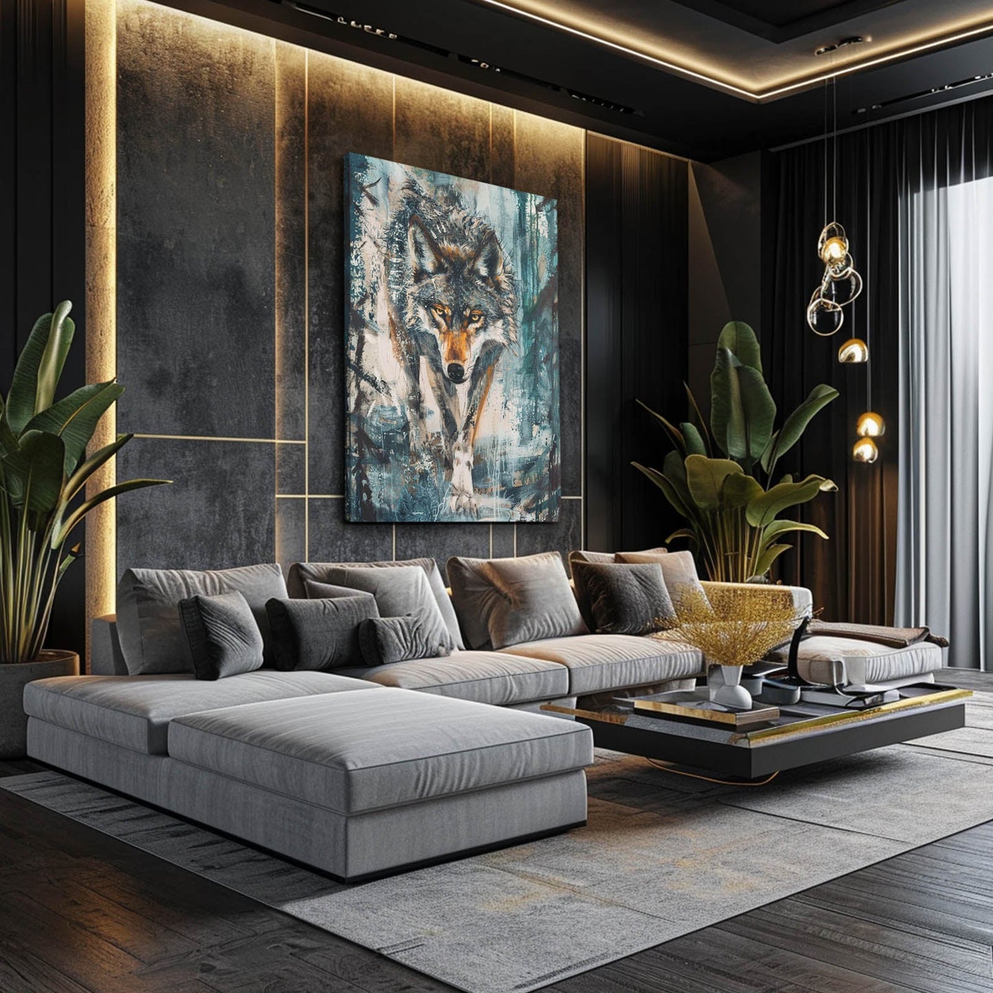 Wild Wolf Wall Art