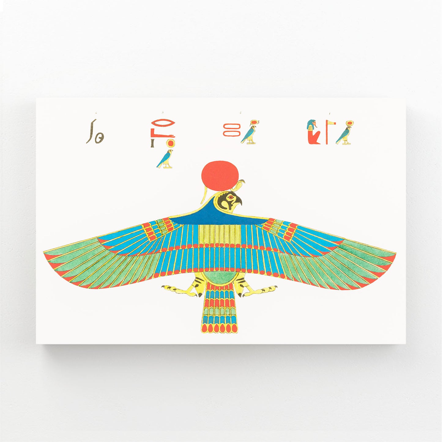 Winged Scarab Glyph Egyptian Art – winged scarab glyph egyptian canvas print