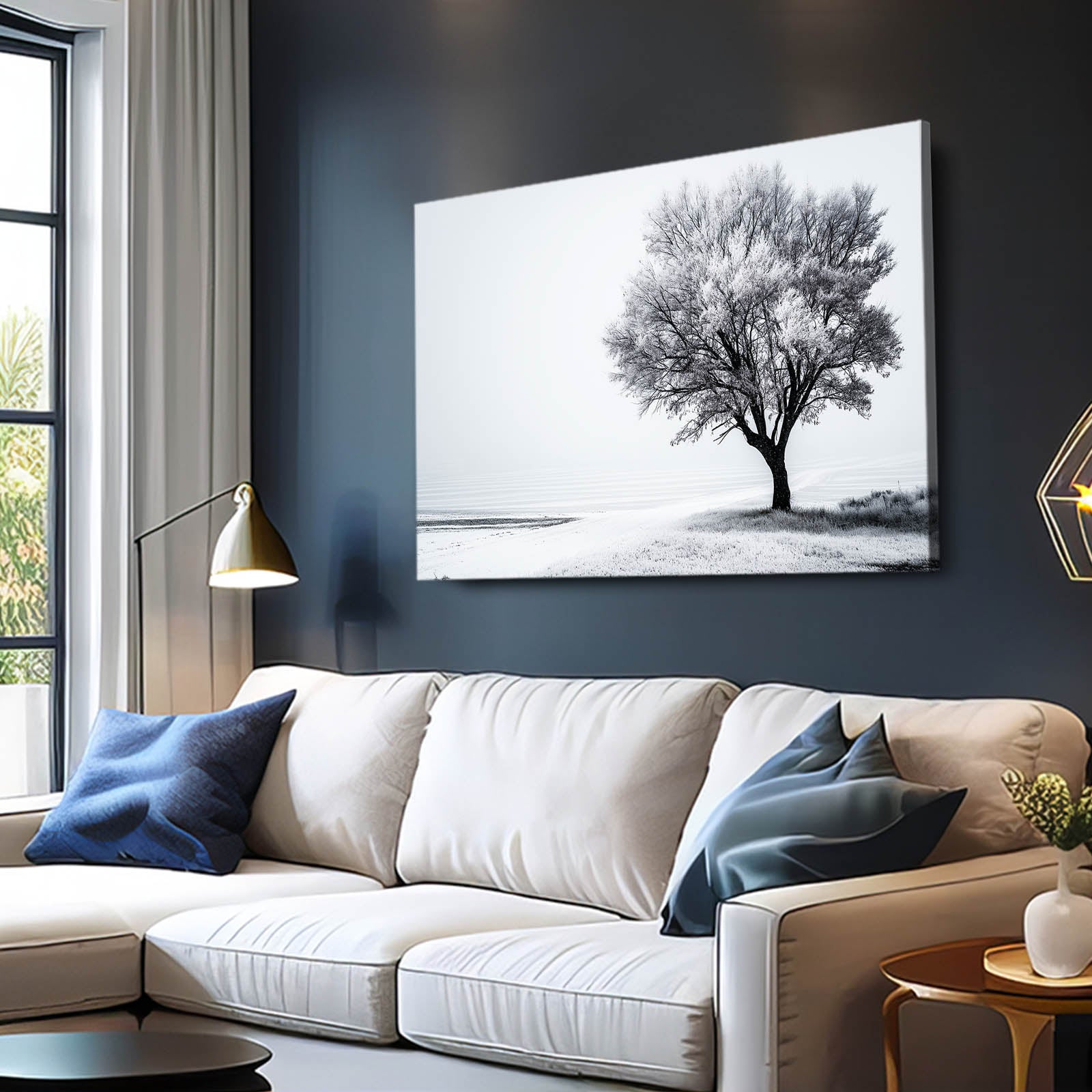 Winter Tree Photography Print – canvas print, view 3