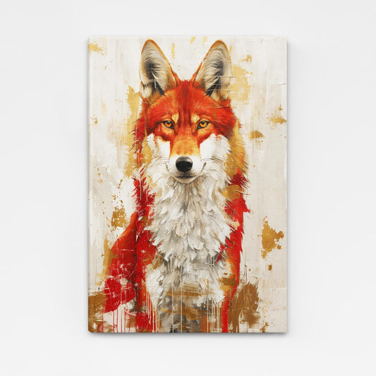 Wolf Art Abstract
