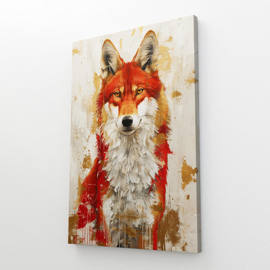 Wolf Art Abstract