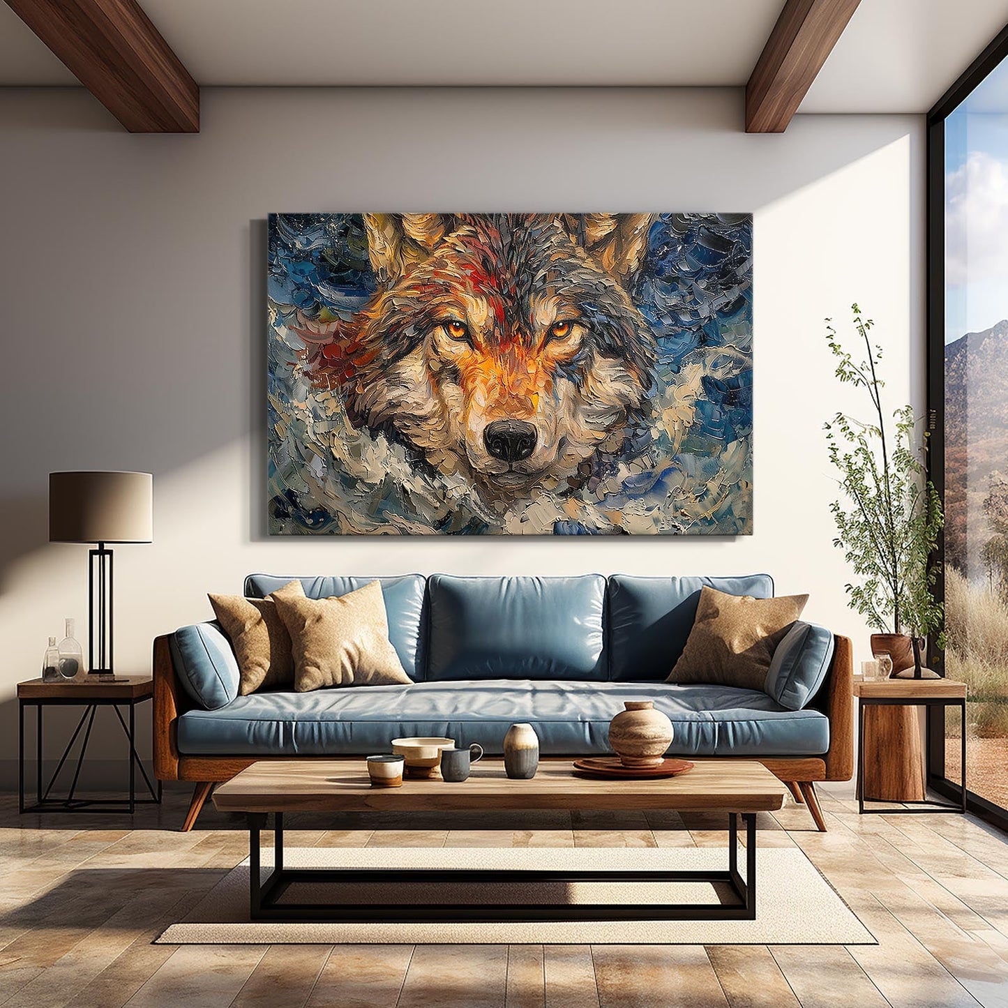 Wolf Art Acrylic