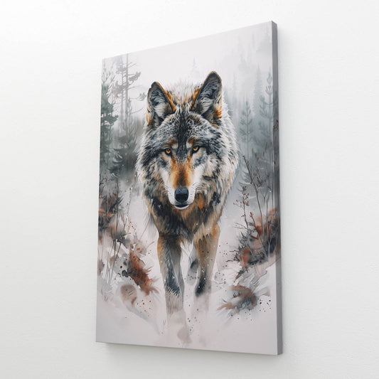Wolf Art Canvas