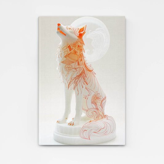 Wolf Art Geometric