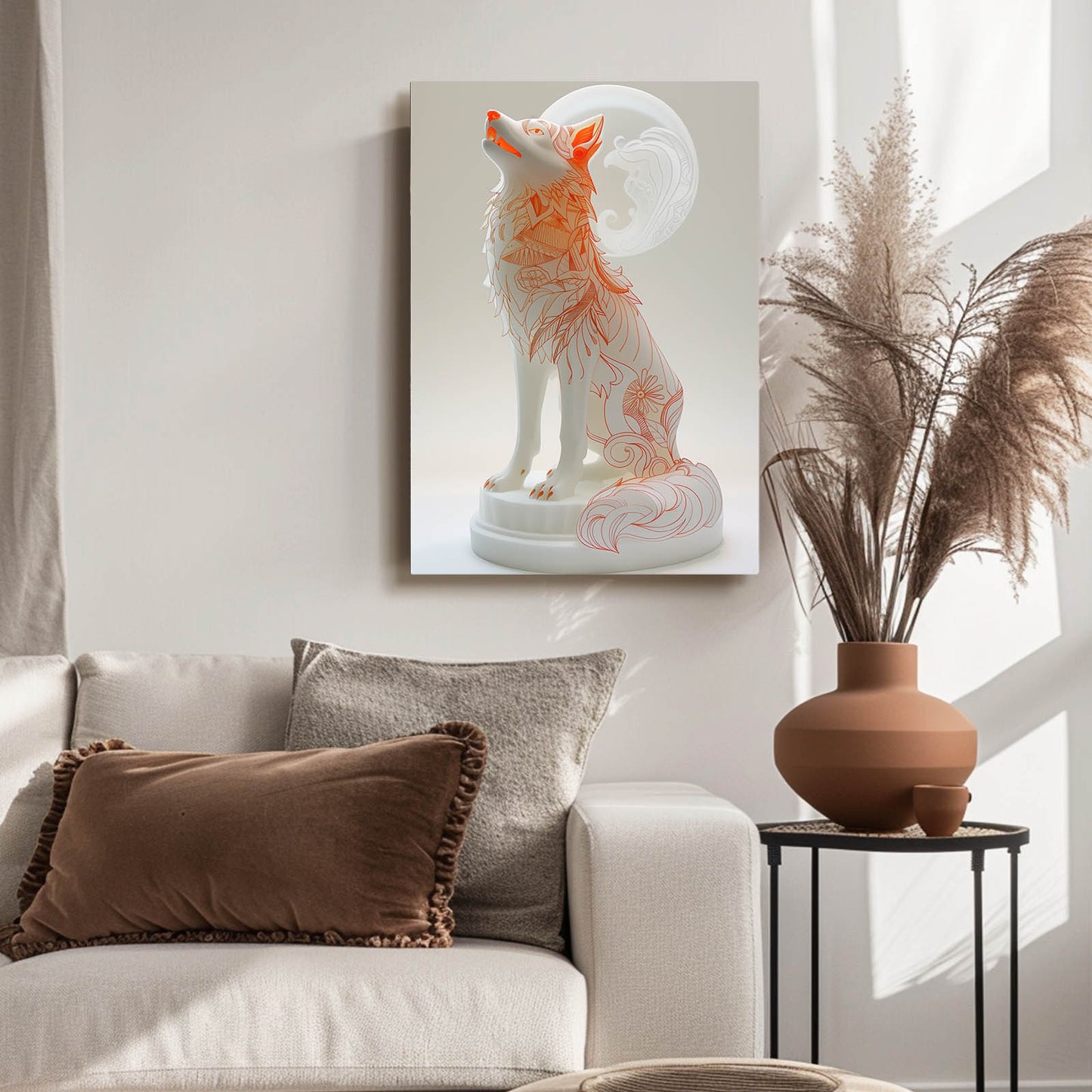 Wolf Art Geometric