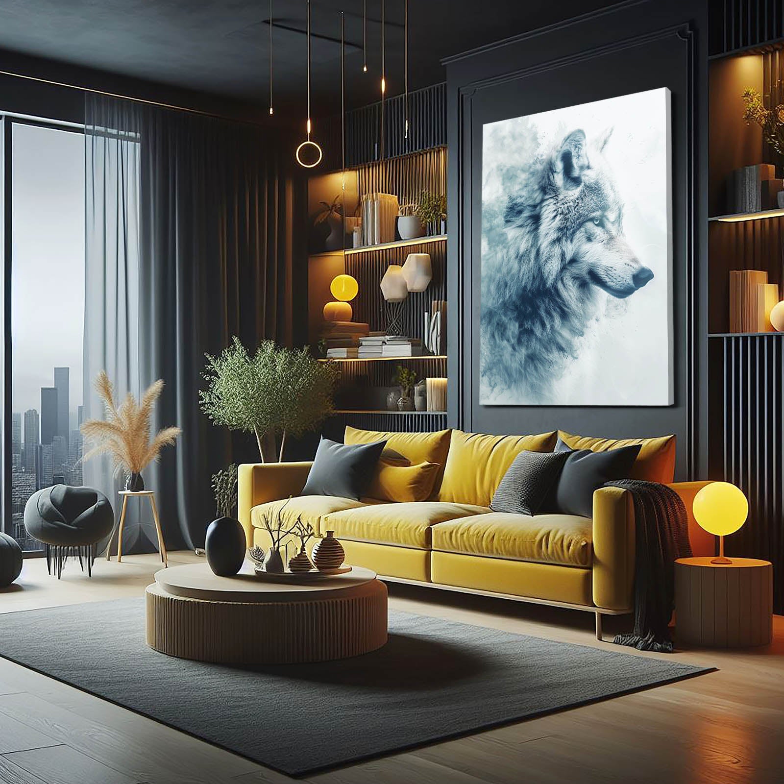 Wolf Art Modern