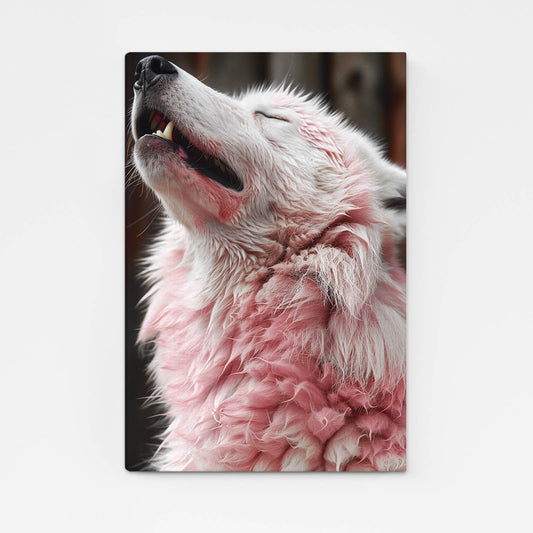 Wolf Art Pink