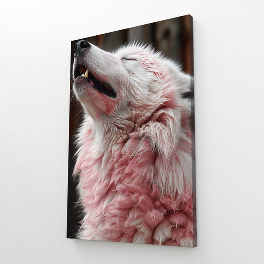 Wolf Art Pink