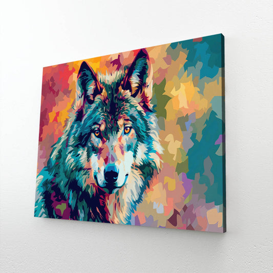 Wolf Art Pop Art