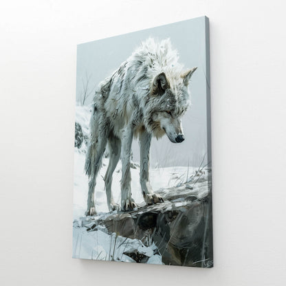 Wolf Art Standing