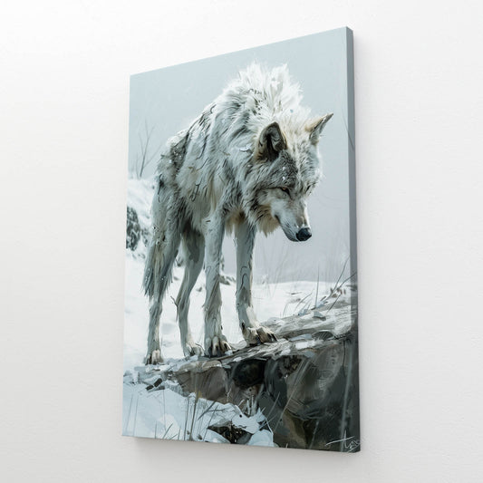 Wolf Art Standing