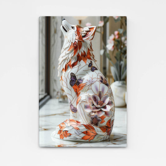 Wolf Art Vintage