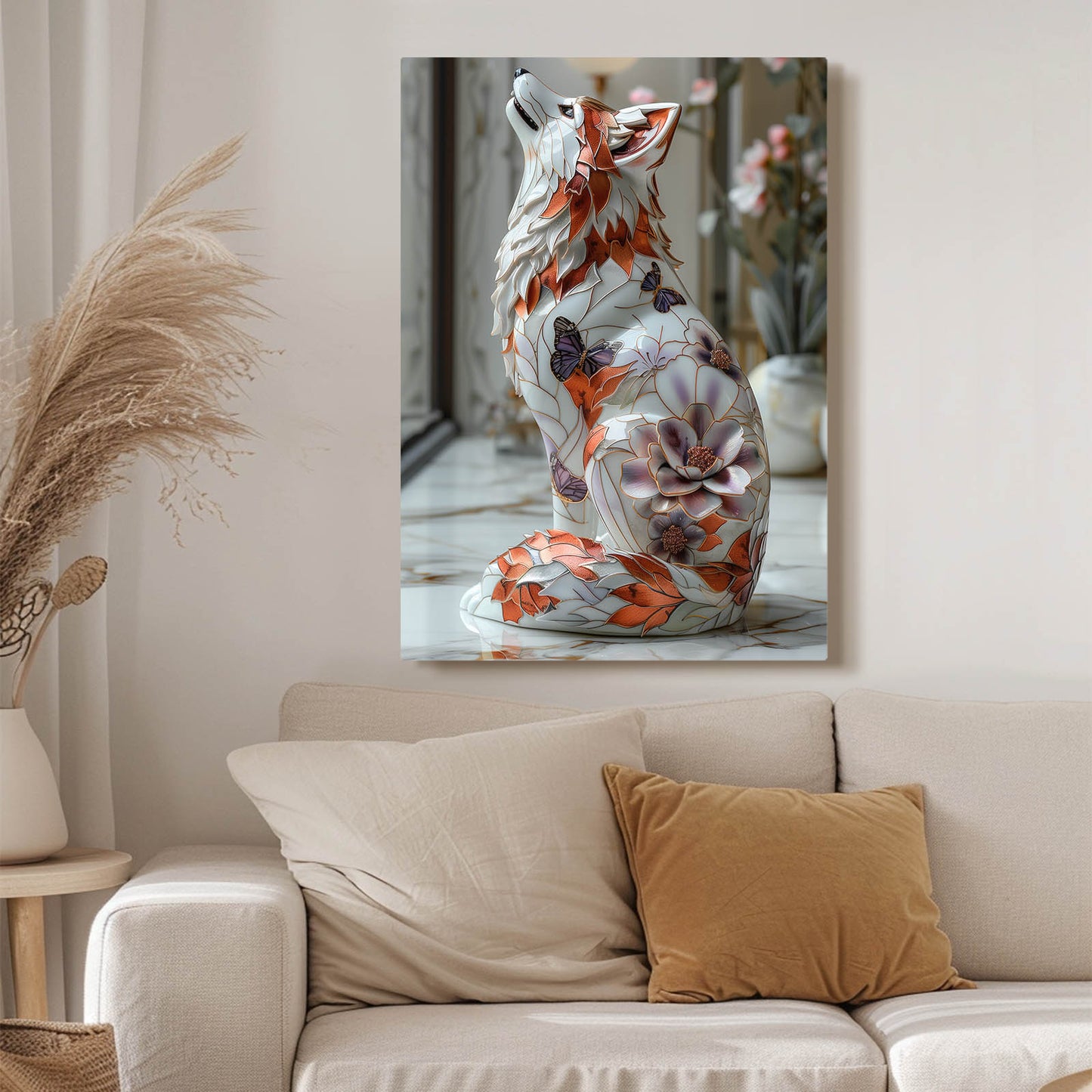 Wolf Art Vintage