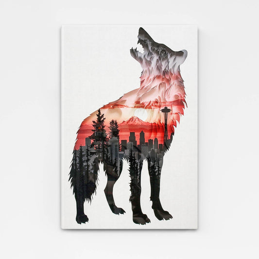Wolf Canvas Art