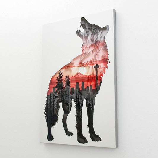 Wolf Canvas Art