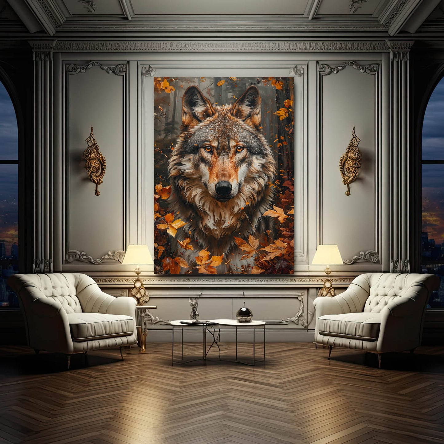Wolf Canvas Pictures