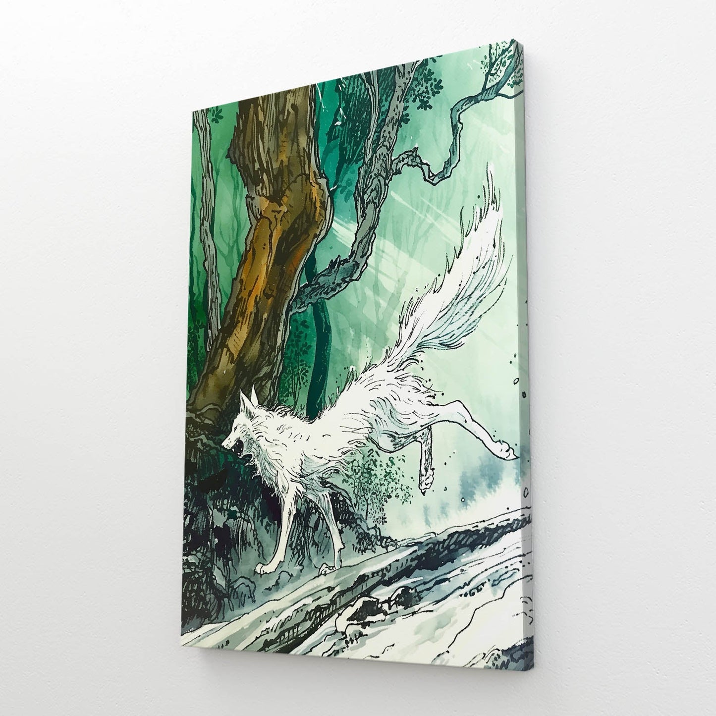 Wolf Canvas