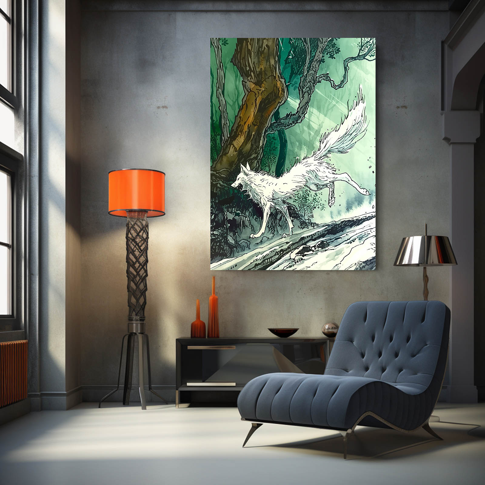 Wolf Canvas