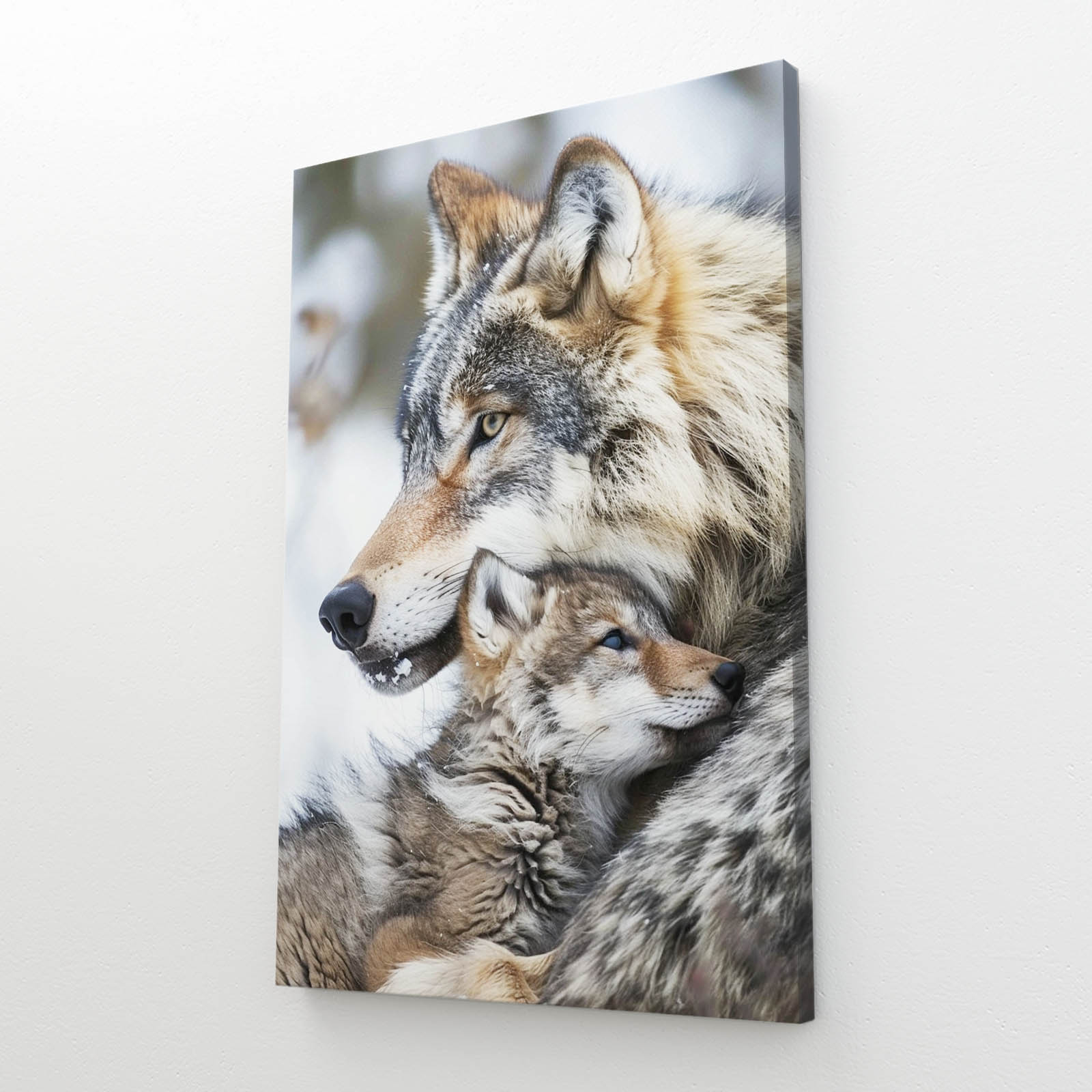 Wolf Family Art