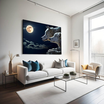 Wolf Family Wall Art