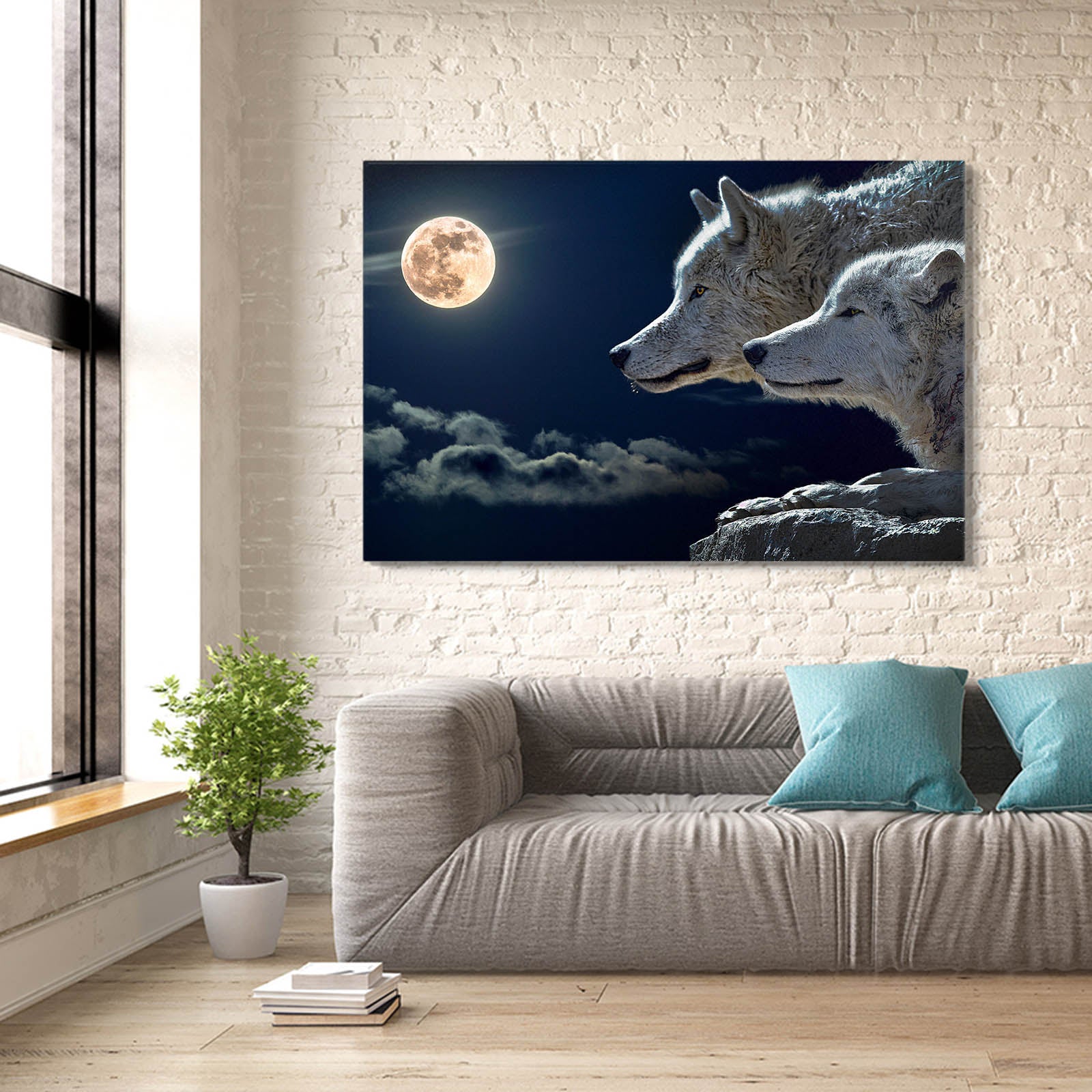Wolf Family Wall Art