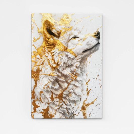 Wolf Gold Art
