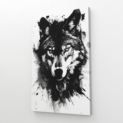 Wolf Ink Art